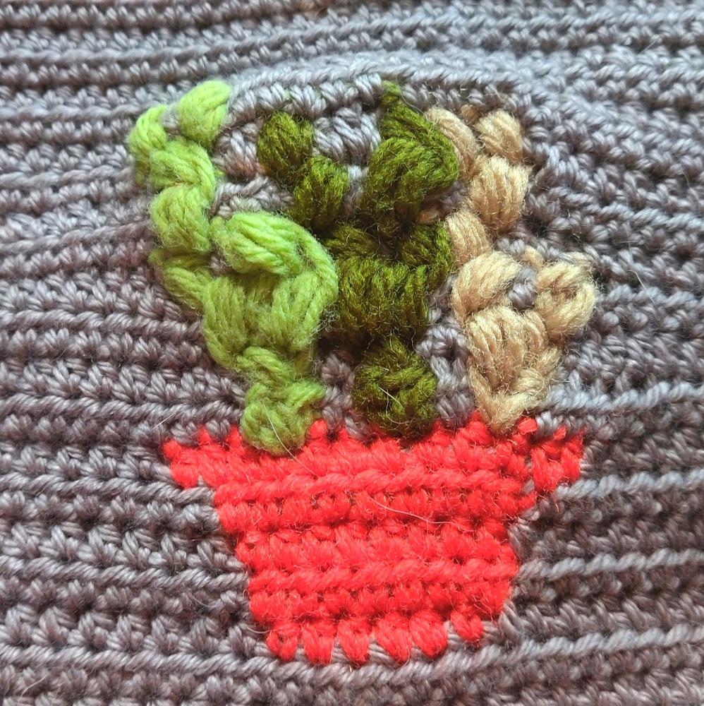 Handmade Succulent Purse
